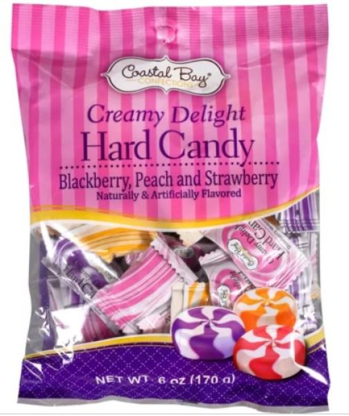 COASTAL BAY 'Creamy Delight' Hard Candy Fruit 170 gr